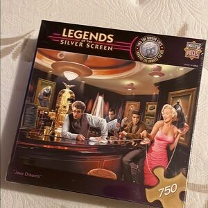 Legends of the Silver Screen Puzzle - 750 Pieces